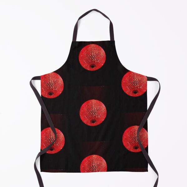 Item preview, Giant Red Shining crystal Ball on black background designed and sold by Sreepriya Jayesh.