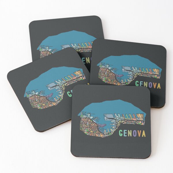 Item preview, Grid and Port of Genova, Italy designed and sold by Chubuter.