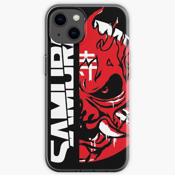 Painted Samurai iPhone Soft Case