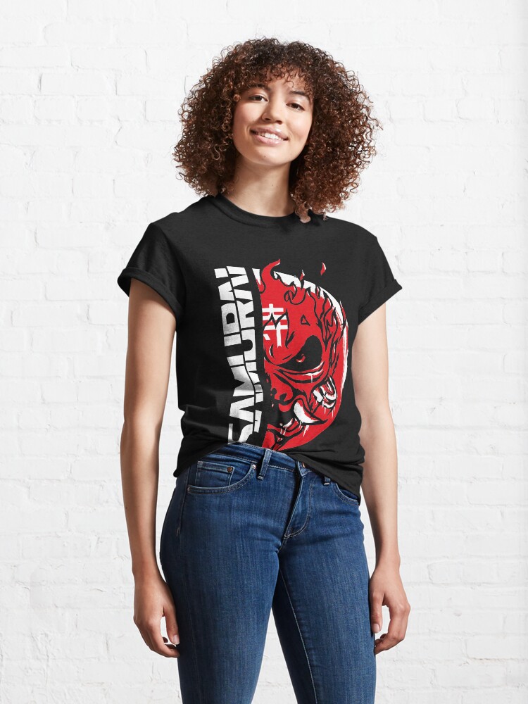 Alternate view of Painted Samurai Classic T-Shirt