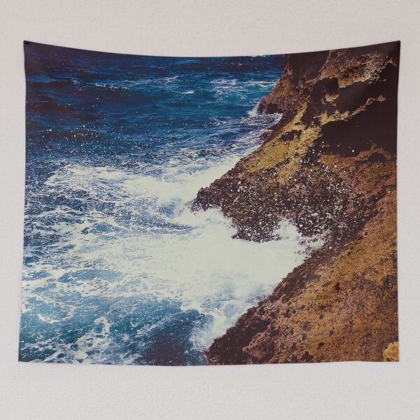 Item preview, Ocean and cliff designed and sold by The8scientist8.