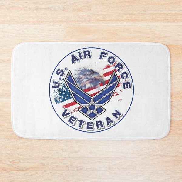 Item preview, U.S. Air Force Veteran with Flag and Eagle. designed and sold by AGED Limited.