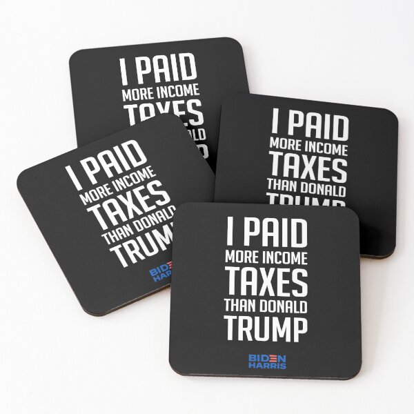 Item preview, I Paid More Income Taxes Than Donald Trump - Biden Harris - Trump Tax Returns 2020 designed and sold by triplethree.