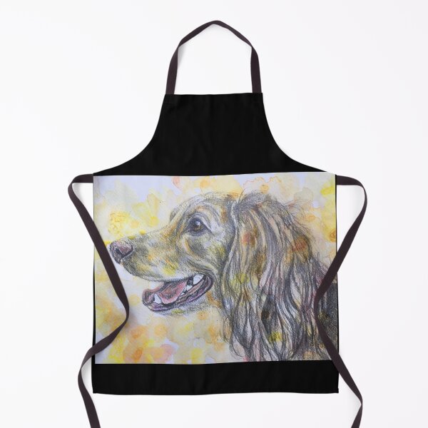 Item preview, Cocker Spaniel , watercolour background  designed and sold by Merlinsmates.