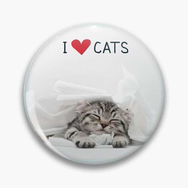Item preview, Cat Lover " I Love Cats " designed and sold by findsbyjune374.
