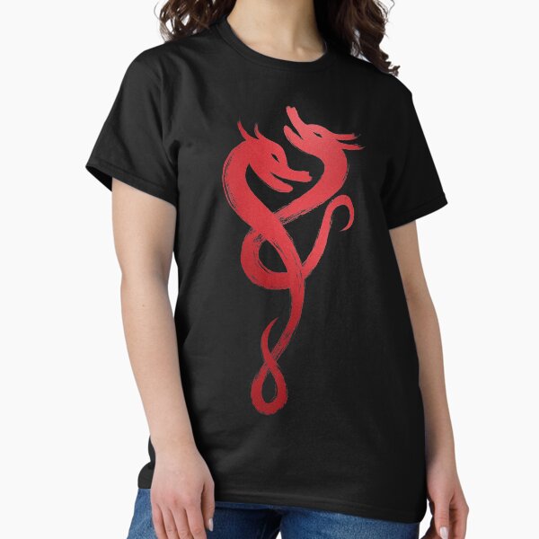 Aperçu de l'œuvre Feuille de dragons Naga rouge créée et vendue par NagaCommunity.
