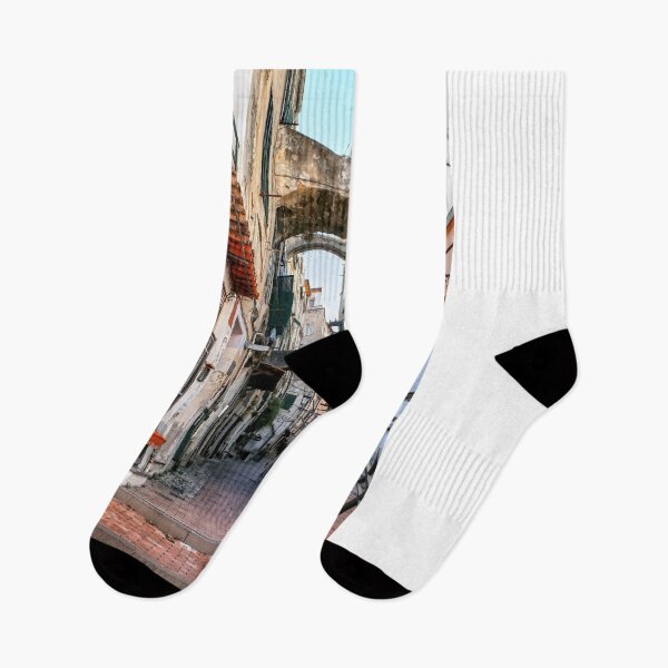 Item preview, Narrow Street Sanremo Italy designed and sold by paradiskt.