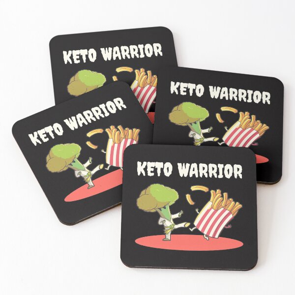 Item preview, Keto Warrior Broccoli vs French Fries designed and sold by Elena's Shop.