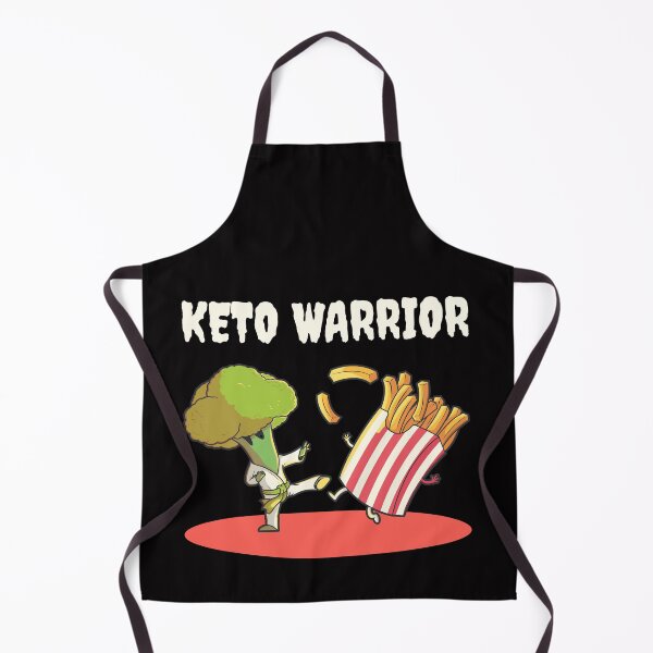 Item preview, Keto Warrior Broccoli vs French Fries designed and sold by Elena's Shop.