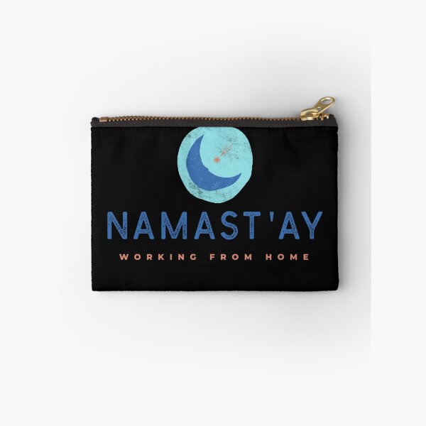 Item preview, Namast'ay Working From Home designed and sold by RiseandShineTee.