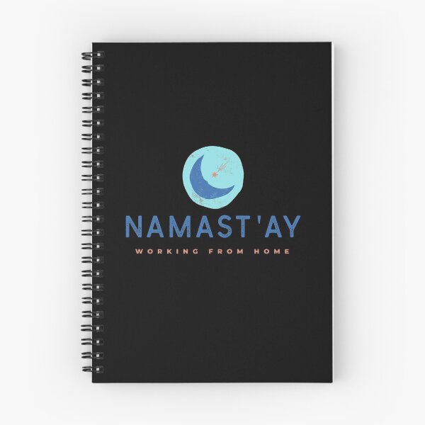 Item preview, Namast'ay Working From Home designed and sold by RiseandShineTee.