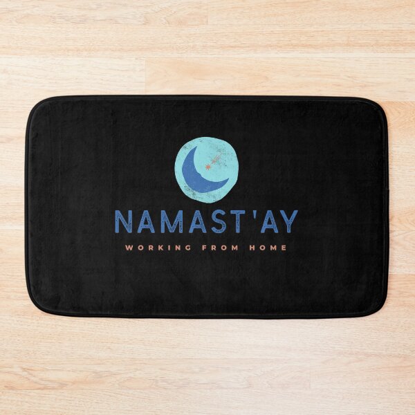 Item preview, Namast'ay Working From Home designed and sold by RiseandShineTee.