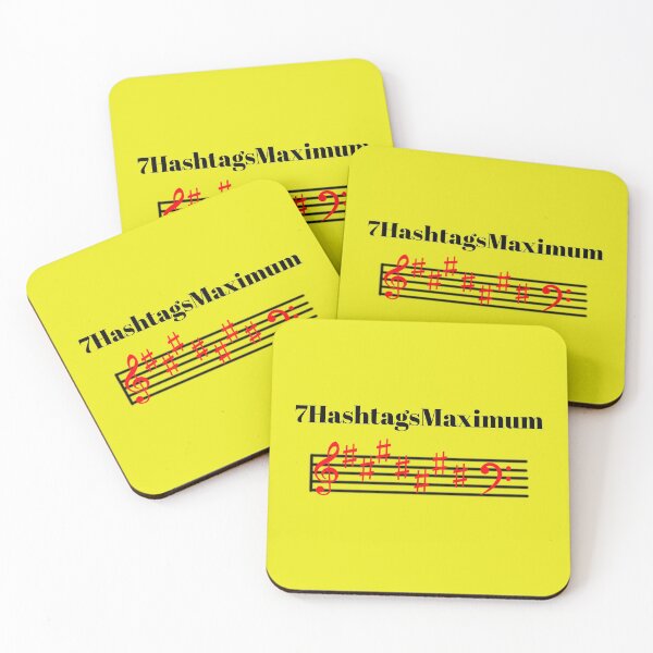 Item preview, "#7 Hashtags Maximum!" Music Piano Band  designed and sold by musicmusicpin.