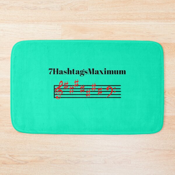 Item preview, "#7 Hashtags Maximum!" Music Piano Band  designed and sold by musicmusicpin.