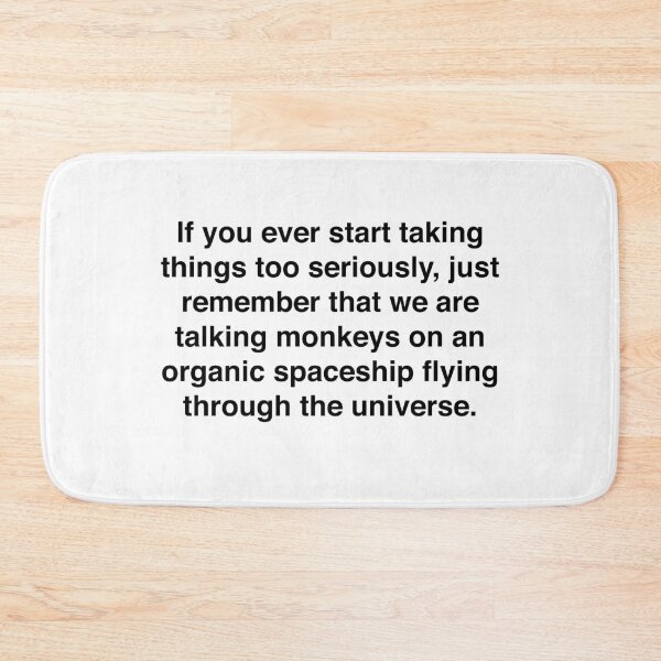 Item preview, Joe Rogan Organic Spaceship Quote designed and sold by JamiePullThatUp.