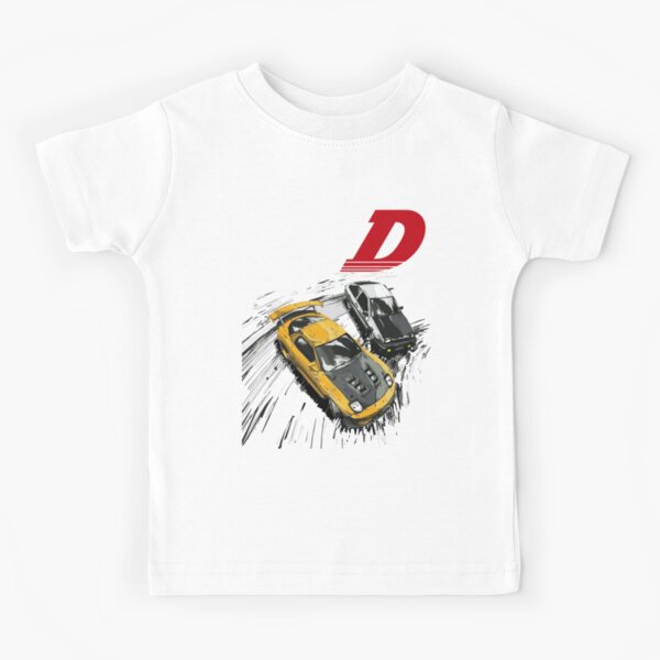 Inicial D - Mountain Drift Racing Tandem AE86 vs FD rx-7 Camiseta para niños