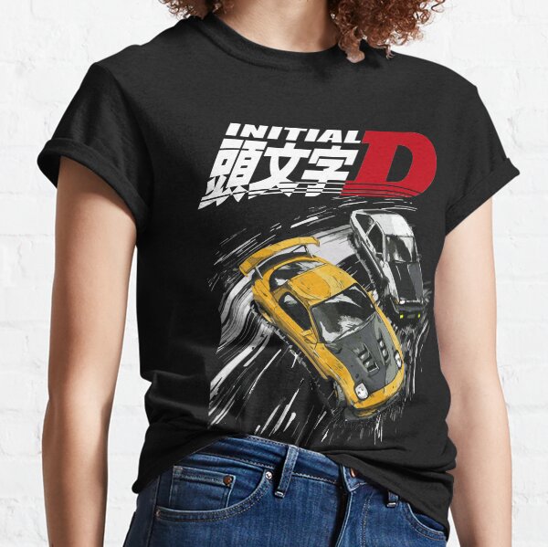 Initial D - Mountain Drift Racing Tandem AE86 vs FD rx-7 Classic T-Shirt