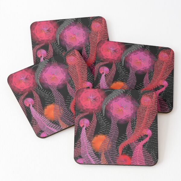 Item preview, Digital flowers with abstracts vision  designed and sold by jotcar.