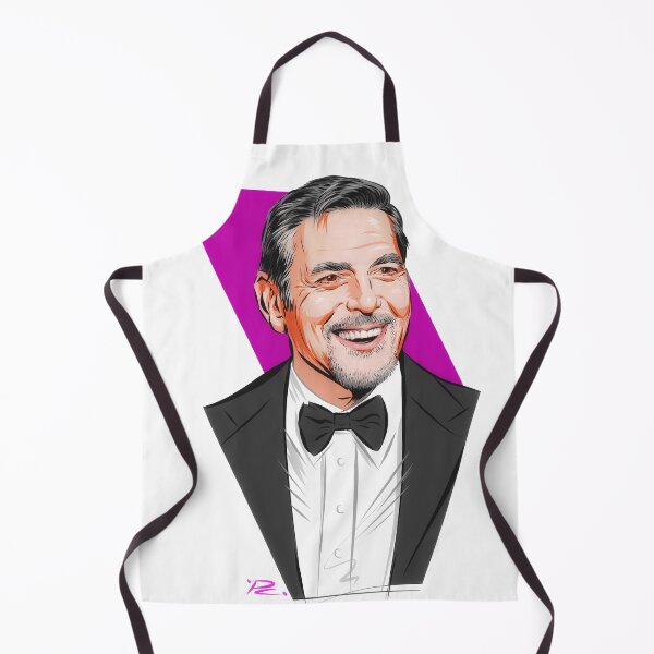 Item preview, George Clooney - An illustration by Paul Cemmick designed and sold by TIGERDAVER.