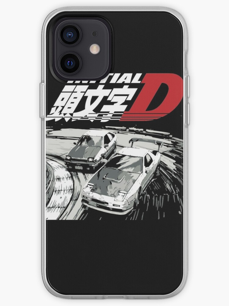 Initial D Drift Racing Tandems Toyota Corolla Ae86 Sprinter Trueno Vs Fc Rx 7 Iphone Case Cover By Cowtowncowboy Redbubble