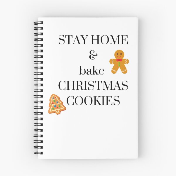 Aperçu de l'œuvre RESTEZ À LA MAISON ET CUISINEZ DES COOKIES DE NOËL créée et vendue par ETERAGRAM.