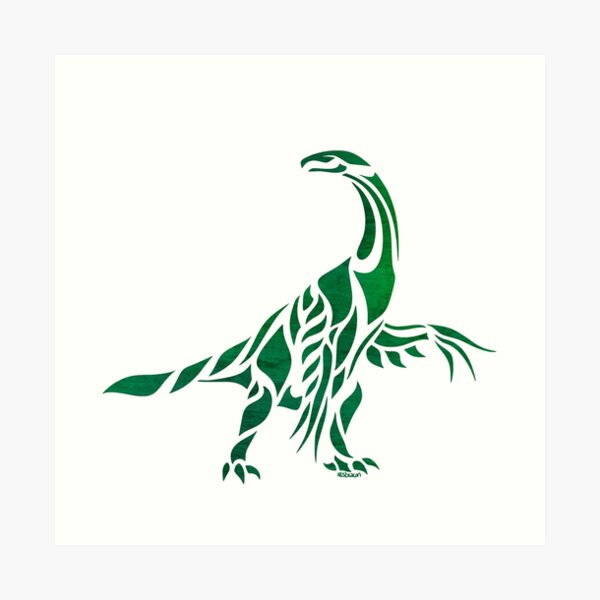 Therizinosaurus Art Print