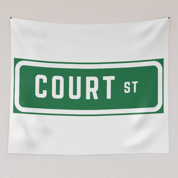 Item preview, Court Street Sign designed and sold by audreysecrest.