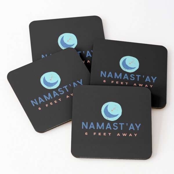 Item preview, Namast'ay 6 Feet Away designed and sold by RiseandShineTee.