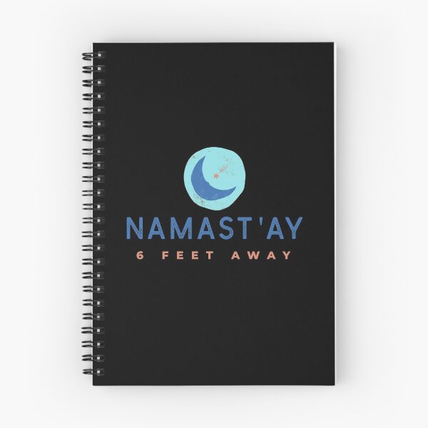 Item preview, Namast'ay 6 Feet Away designed and sold by RiseandShineTee.