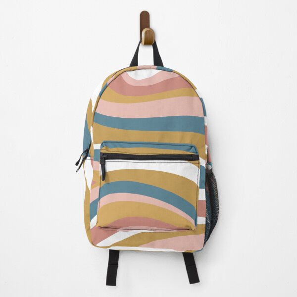 Artikelvorschau, Retro, Midcentury Modern, Geometric Art, Pink, Gold, Blue entworfen und verkauft von meggydesigns.
