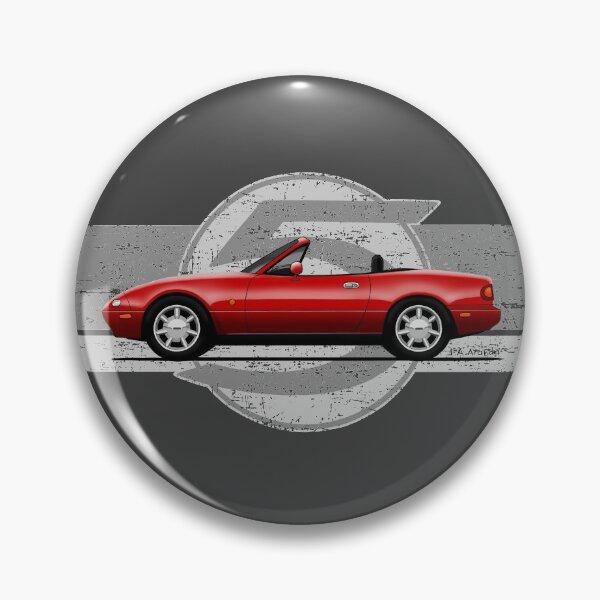 Item preview, My drawing of the classic Japanese roadster sports car designed and sold by designjaag.