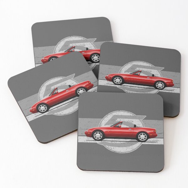 Item preview, My drawing of the classic Japanese roadster sports car designed and sold by designjaag.