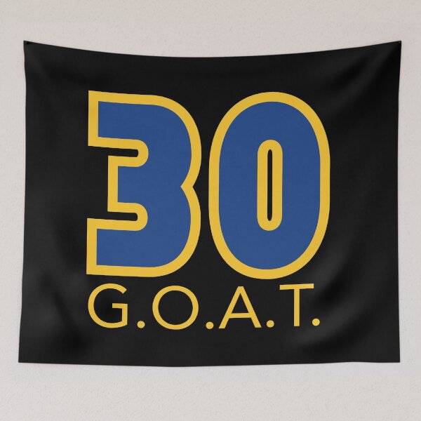 Item preview, G.O.A.T. - Steph Curry - Number 30 designed and sold by Eye on the Blueline.