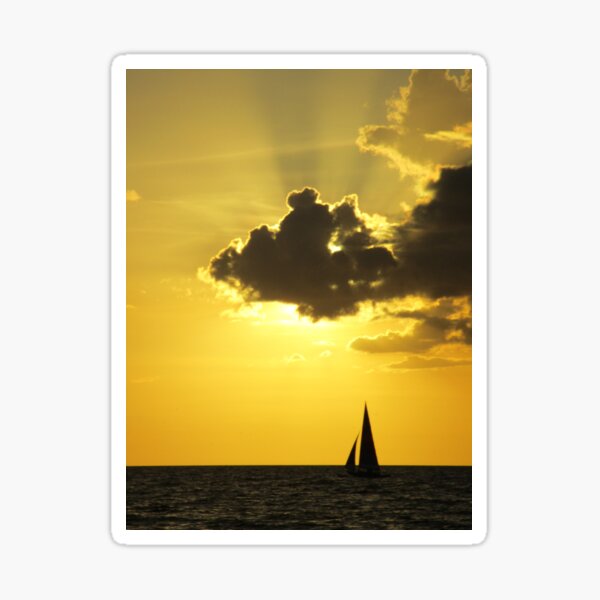 Item preview, Siesta Key Sailboat Sunset designed and sold by ECPeterson.