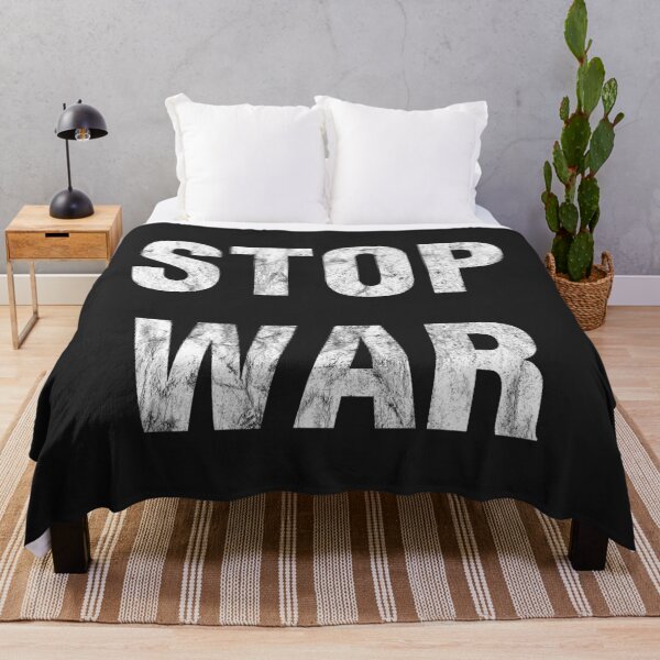 Item preview, Stop War White designed and sold by redgoch.