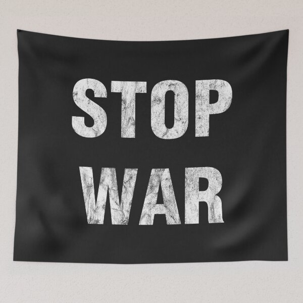 Item preview, Stop War White designed and sold by redgoch.