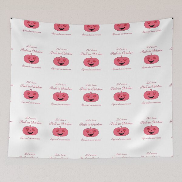 Item preview, Turn pink in October and spread awareness  designed and sold by The Logical Being.