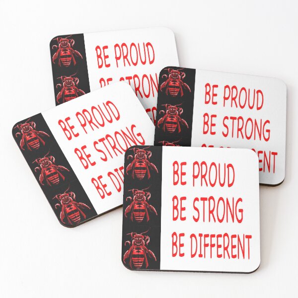 Item preview, RED BEE 3, Bee STRONG designed and sold by EdwardMonet.