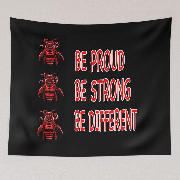 Item preview, RED BEE 3, Bee STRONG designed and sold by EdwardMonet.