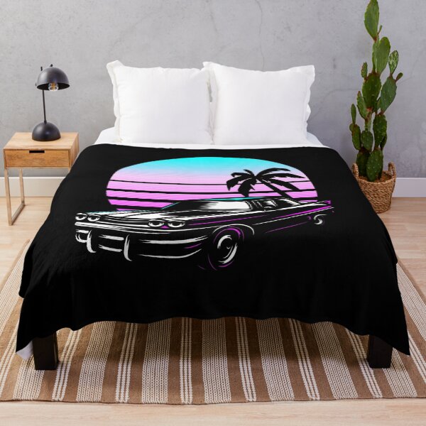 Item preview, Synthwave Retro Car designed and sold by yaekus.