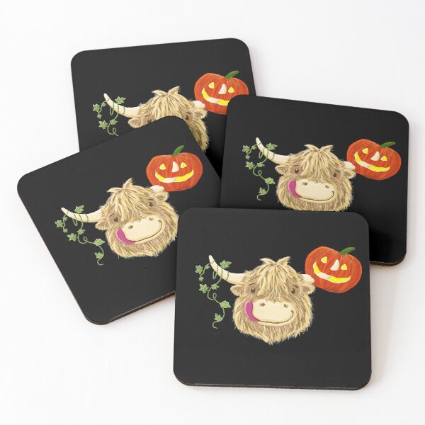 Item preview, Wee Hamish Highland Cow Loves Halloween designed and sold by brodyquixote.