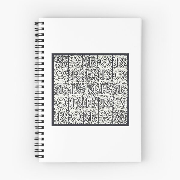 Item preview, Sator Square - Ornate Text Medieval Protection Charm designed and sold by Talia Felix.