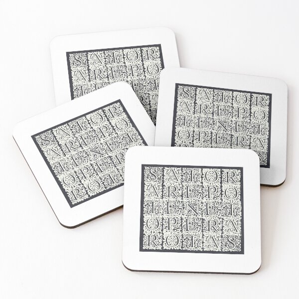 Item preview, Sator Square - Ornate Text Medieval Protection Charm designed and sold by Talia Felix.