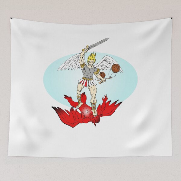 Item preview, St. Michael the Archangel designed and sold by ExoticNerdProd.