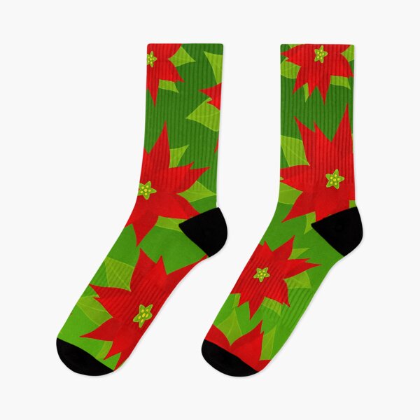 Item preview, Poinsettia Red in December designed and sold by stafmitch.