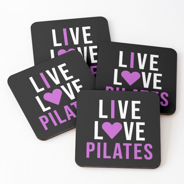 Item preview,  Live Love Pilates - I Love Pilates Purple designed and sold by StudioTina.