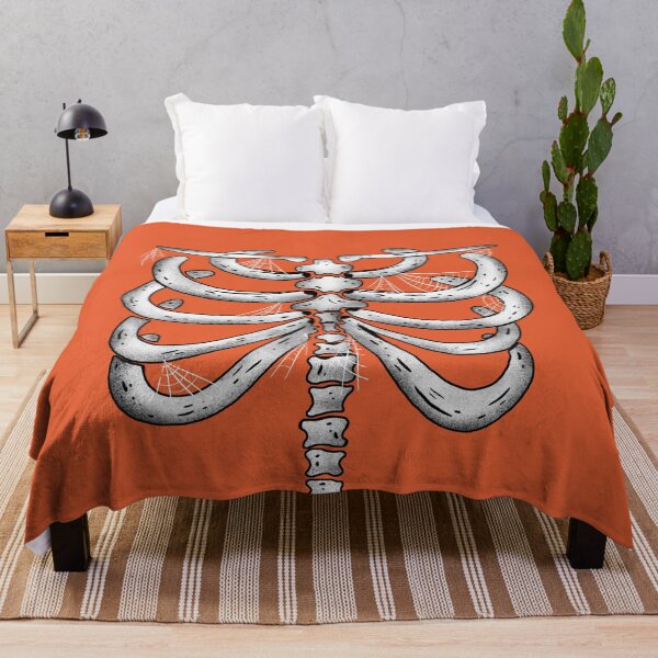Item preview, Funny Skeleton | Rib Cage Illustration | Orange designed and sold by MAS-S.