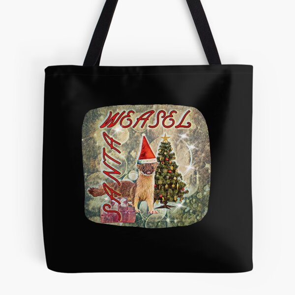 Artikelvorschau, Santa Wiesel Weihnachtsbaum Geschenk entworfen und verkauft von umfhn.