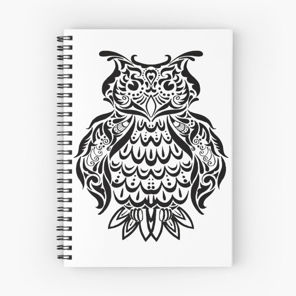 Item preview, Halloween Owl Pattern designed and sold by susmitabasu.