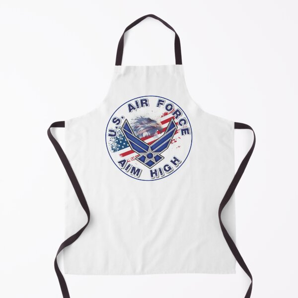 Item preview, U.S. Air Force Aim High Logo with Flag and Eagle. designed and sold by AGED Limited.